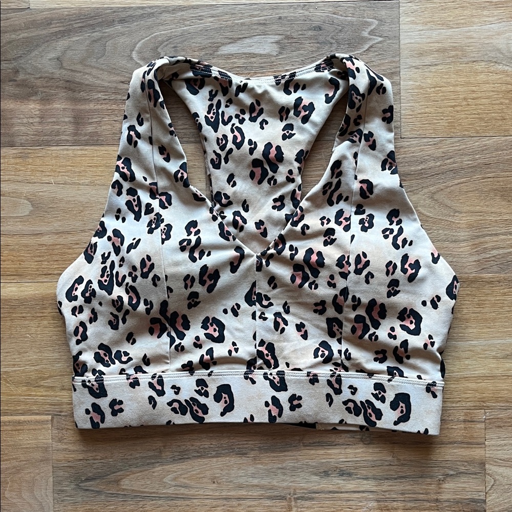 Leopard Print Women's Top/Sports Bra by Fabletics